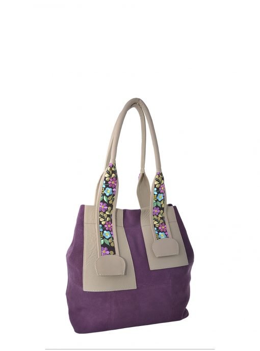 grape shoulder bag