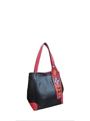 black inspira shoulder handbag