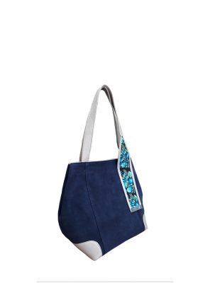 inspira oxford blue handbag